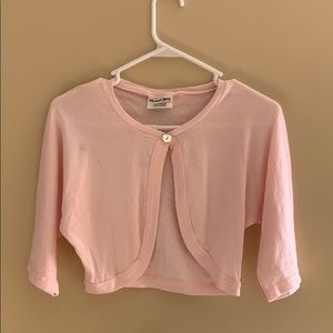 Michael Stars Elbow Cardigan Blush/Top/Shirt